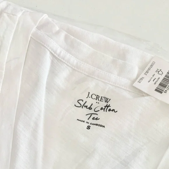 J.CREW VINTAGE SLUB COTTON TEE - Picture 5 of 7